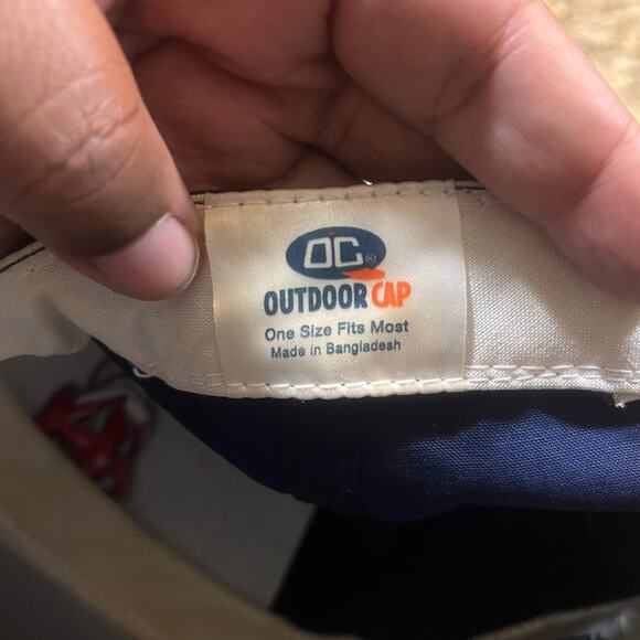 Vintage Wahoo Cleveland Indians Adjustable MLB Baseball Hat Cap Blue Rad - Picture 6 of 9